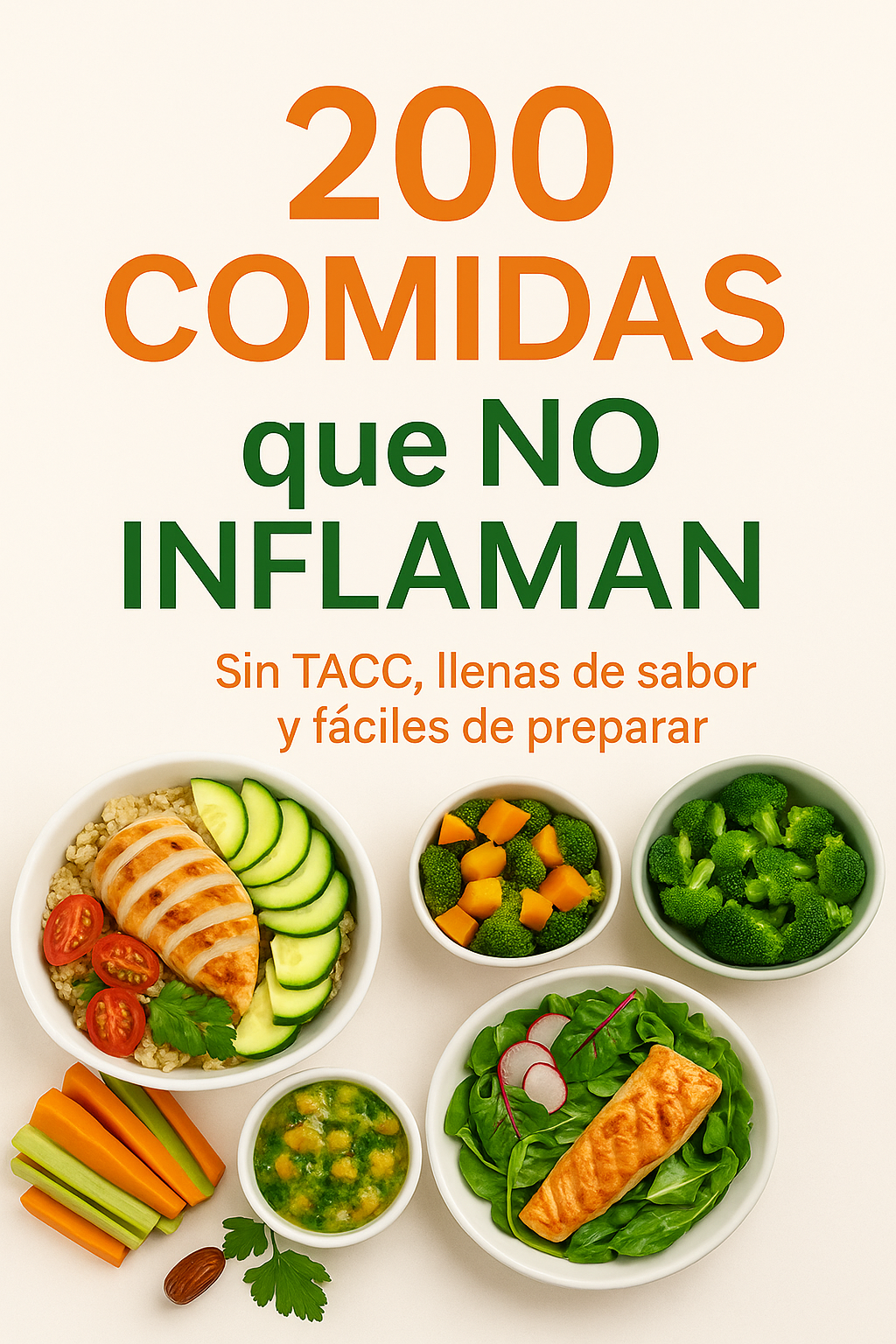 200 Comidas Que No Inflaman – Recetario Antiinflamatorio
