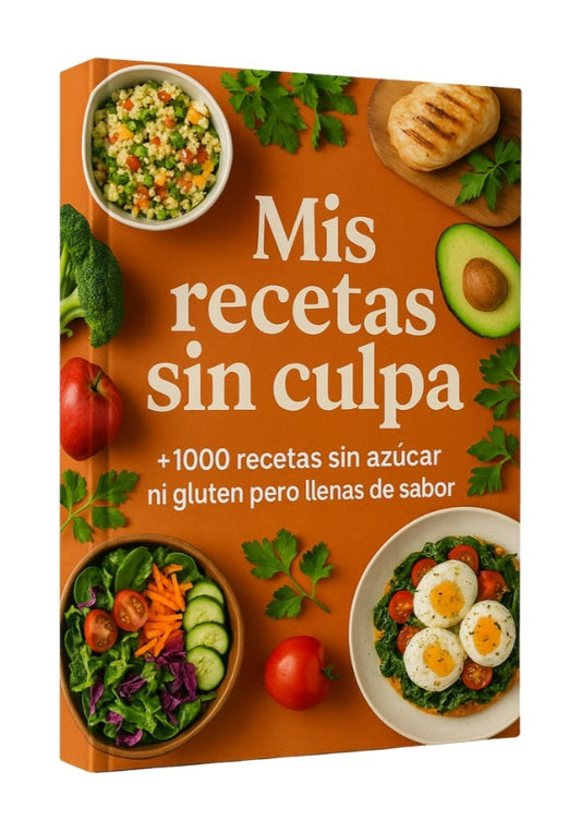 ¡Mis Recetas Sin Culpa! 🧁+ 14 Bonos De Regalo!!!