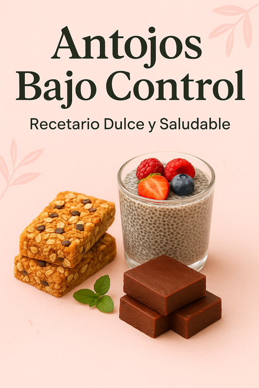 Antojos Bajo Control – Recetario Dulce y Saludable